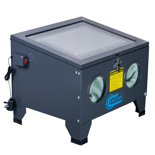 Switzer Switzer Sand Blaster - LED Light Sand Blasting Cabinet Grit Bead SBC90 1