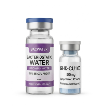 GHK-Cu 100 mg + BAC10 10 ml, 10 Fläschchen je, Forschungslabor