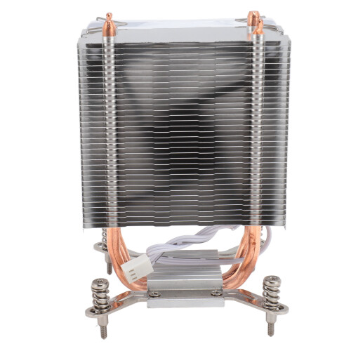 9CM CPU-Kühler 2 Heatpipes 2000 RPM Bunte Lichter 1