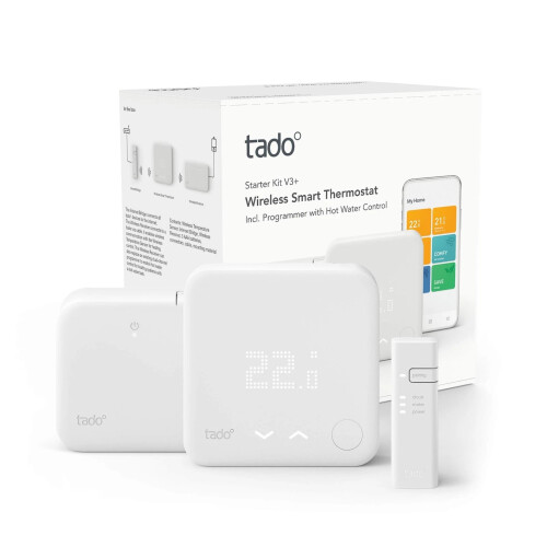 Tado Thermostat Starter Kit V3+ Wireless Smart Intelligent Heating Control