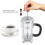 350ml Cafetiere Kanne mit Edelstahlfilter 12