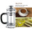 350ml Cafetiere Kanne mit Edelstahlfilter 2