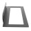 Weinglasregal Unterbau Schwarz 27x10,5cm 11