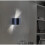 LED Außenwandleuchte 12W IP65 Alu Auf-Ab COB 13