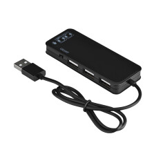 USB 2.0 Splitter 3 Port mit 7.1CH Audio Adapter