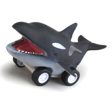 Rückziehauto Meerestier Orca Simulation Spielzeug