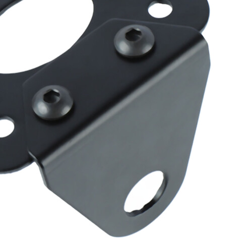 Kennzeichenhalter seitlich Motorrad Roller 1