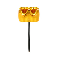 Lixada ATC Abseilgerät Outdoor Klettern Gold