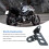 Kennzeichenhalter seitlich Motorrad Roller 6