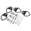 T-Nutenstein Set 3/8"-16 Gewinde mit Ankerbolzen 8