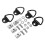 T-Nutenstein Set 3/8"-16 Gewinde mit Ankerbolzen 3