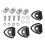 T-Nutenstein Set 3/8"-16 Gewinde mit Ankerbolzen 20
