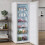 Living And Home 175L White Upright Freezer 1