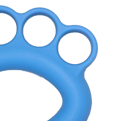 Grifftrainer Silikon Blau Fingerstrecker für