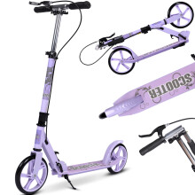 Foldable Scooter with Adjustable Handlebar