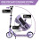Foldable Scooter with Adjustable Handlebar 6