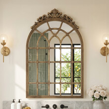 Antique Framed Wall Mirror for Decor