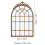 Living And Home Antique Framed Wall Mirror for Decor 7