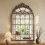 Living And Home Antique Framed Wall Mirror for Decor 2