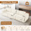 Corduroy Modular Sofa | Cloud-style Sectional 3 Seater Sofa Set Fluffy Memory Foam Cushions 5