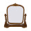 Living And Home Gold Decorative Vanity Mirror with Stand 6