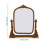Living And Home Gold Decorative Vanity Mirror with Stand 8