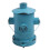 Hydranten-Mülleimer Hellblau Eisen Retro 16