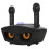 SD306 Karaoke Player Lautsprecher mit 2 Mikrofonen 9