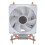 9CM CPU Kühler Bunte Lichter 2000 RPM 48CFM 4