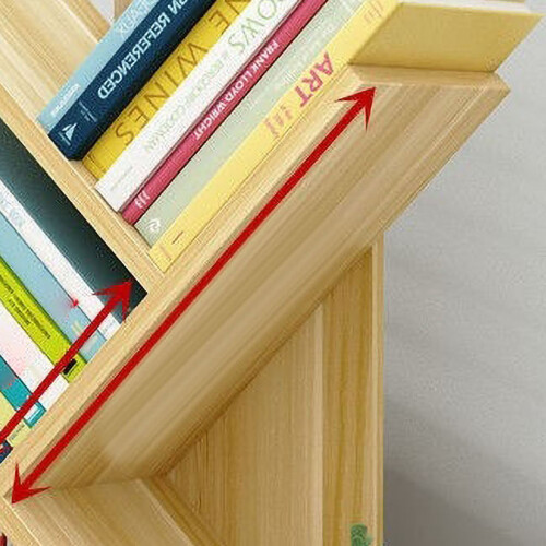 Mini Bücherregal Baumform 3 Regale 1