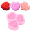 Silikonform Rosa Herz Rose 3 Motive Backen 7
