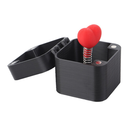 3D Druck Herz Überraschungsbox 5x5x5cm Geschenk 1