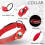 Pet Tracker Dog Collar – Reflective Thickened Collar with Tracker Holder Case, Size L 4
