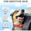 Pet Tracker Dog Collar – Reflective Thickened Collar with Tracker Holder Case, Size L 3