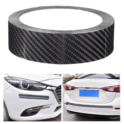 Auto Schutzfolie Carbon Schwarz 3cm 5m