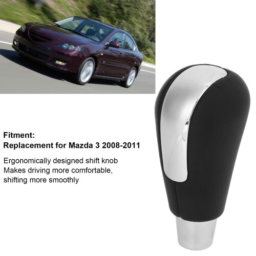 Schalthebelknopf Mazda 3 2008-2011 Chrom