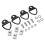 4er Set T-Nutmuttern 3/8"-16 mit Zurrankern 3000 11