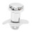 Lenkrad Spinner Aluminium chrom 9