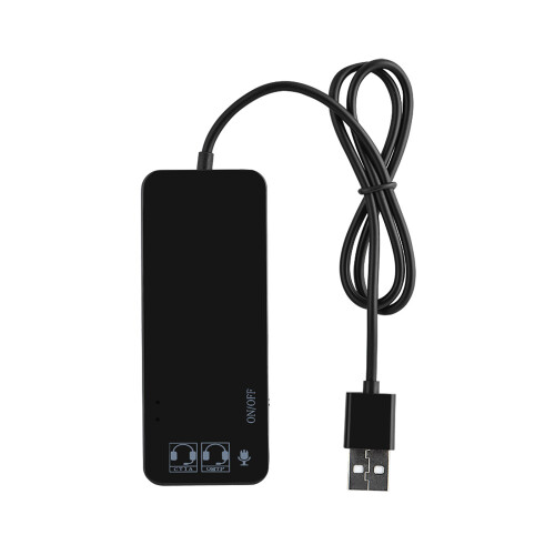 USB 2.0 Splitter 3 Port mit 7.1CH Audio Adapter 2