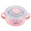 Kinderschüssel Rosa Edelstahl 304 Datumsanzeige 2