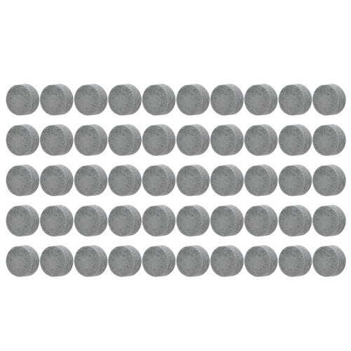 50x Billard Queue-Spitzen Leder 11mm Klasse B