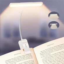 (White) Gritin 2026 Gen 2 Book Light for Reading- 32 Eye Caring Full Spectrum LED