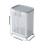 Living And Home Laundry Basket with Lid and Wheels 7