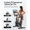 Merach Magnetic Exercise Bike with 15.6" Adjustable HD Screen 3