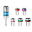 6PCS Universal Swivel Socket Set Quick Change Flex Joint Wobble Socket Adapter Multi Function Auto Repair Hardware Tools 2
