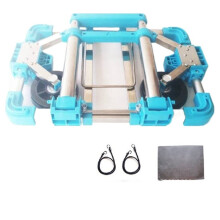 1set Multifunctional Folding Trolley, Equipped with A Telescopic Handle and Long-Lasting Wheels,for Shopping Traveling