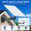For Starlink V5 Wall Mount Bracket Rotatable Heavy Duty Outdoor Eave Mount Dual Rotation Mount 4