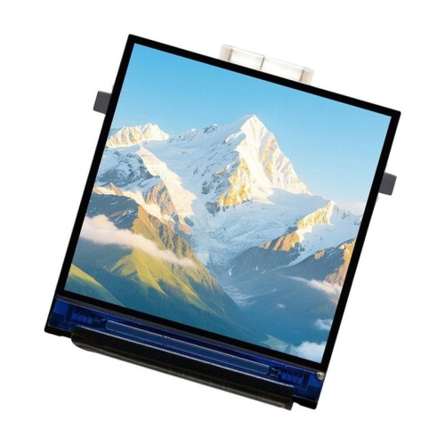 Placa de Desenvolvimento ESP32-C6 com Tela LCD de 1,3 Polegadas, Resolução de 240x240 e Suporte para 262 Mil Cores, Compatível com Wi-Fi 6 e BLE 5. 1