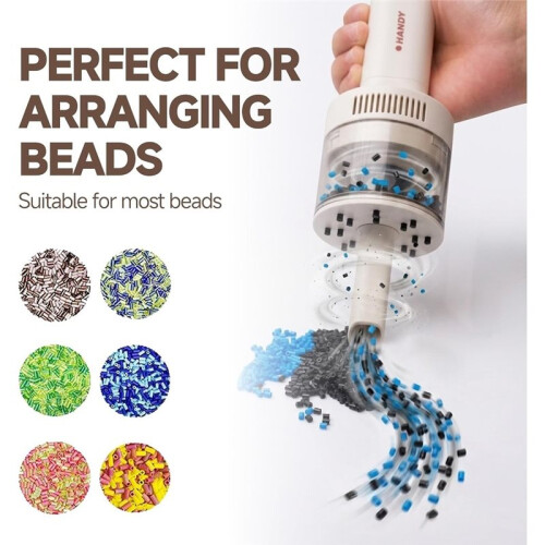 Fuse Bead Sweeper MiniBead Vacuum High Efficient Suction Tool for Picking, Suitable for Melty Beads, Clay Bead,Crafting 1