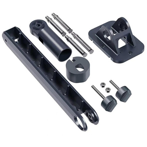 For Starlink V5 Wall Mount Bracket Rotatable Heavy Duty Outdoor Eave Mount Dual Rotation Mount